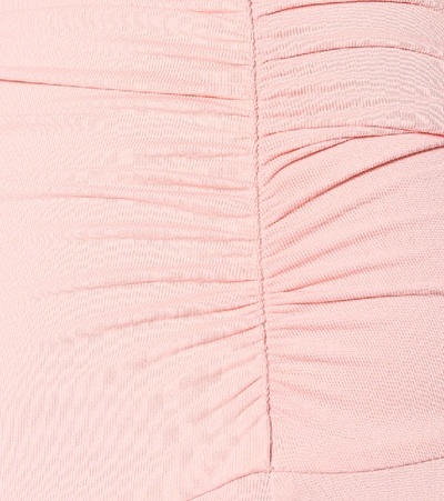 Shop Melissa Odabash Caribe High-rise Bikini Bottoms In Pink
