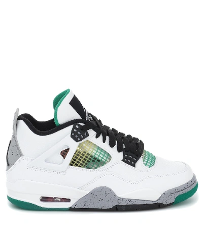 Air Jordan 4 Retro皮革运动鞋