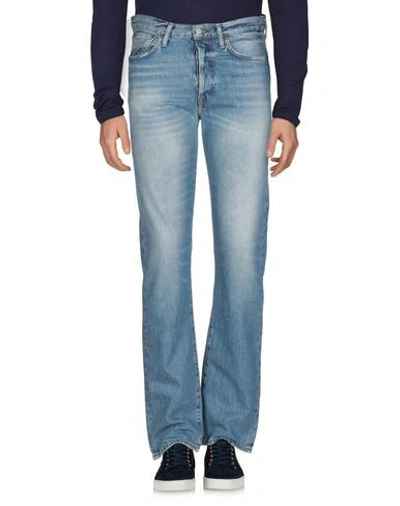 Acne Studios Denim Pants In Blue