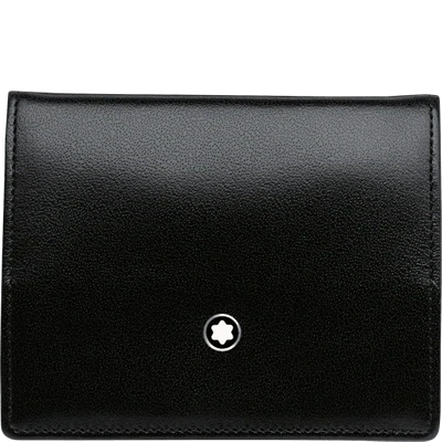 Shop Montblanc Meisterstück Coin Case Small In Black