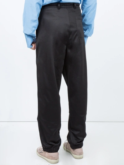 Shop Givenchy 4g Side Band Track-pants