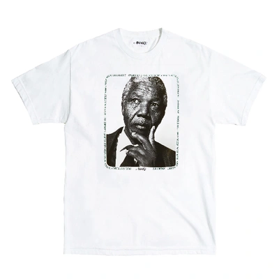 Pre-owned Awake  Mandela Tee White