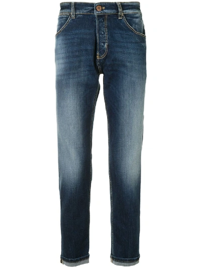 Shop Pt05 Tapered Fit Jeans In Blue