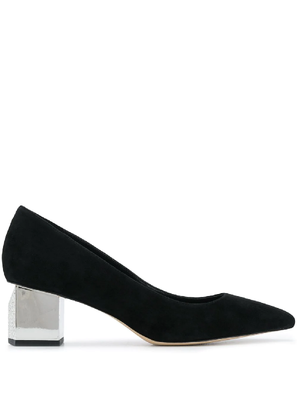 michael kors low heel pumps