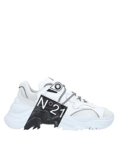 Shop N°21 Sneakers In White