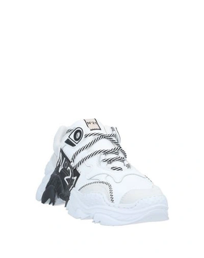 Shop N°21 Sneakers In White