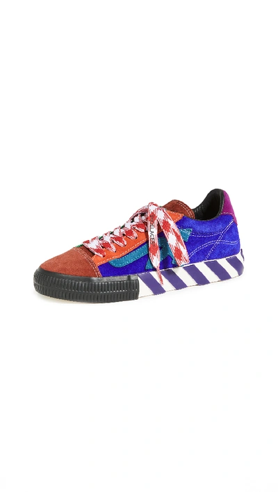 Shop Off-white New Arrow Low Trainers In Multi/blue