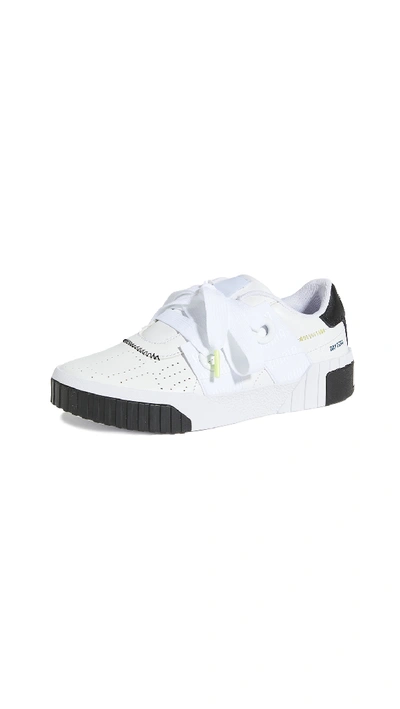 Shop Puma X Central Saint Martins Cali ‘day Zero' Sneakers In  White