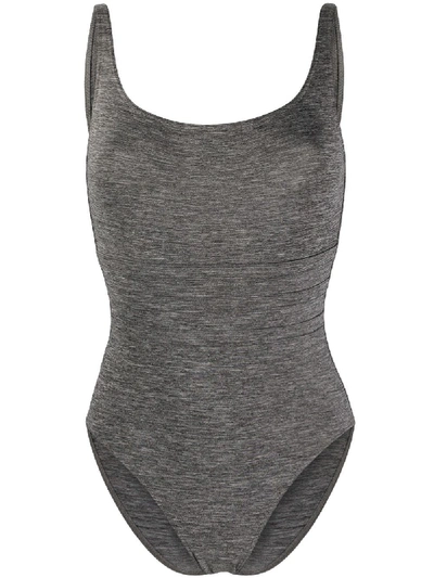 Shop Eres Asia Tank Swimsuit In Grey