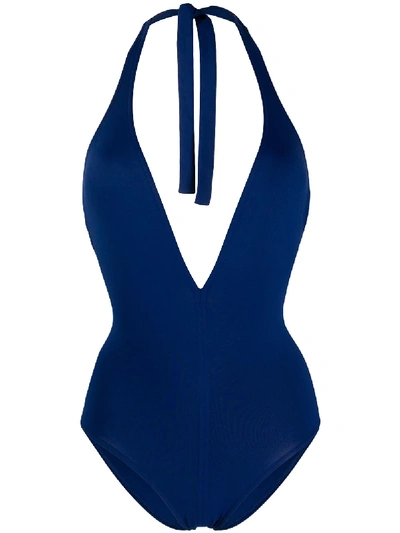 Shop Eres Cachette Swimsuit In Blue