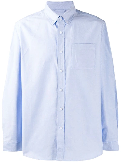 Shop Saturdays Surf Nyc Crosby Oxford Shirt In Blue