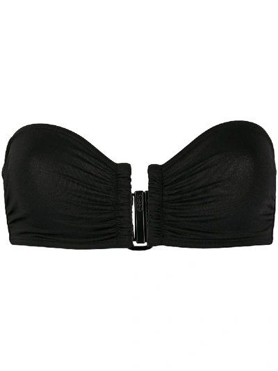 Shop Eres Bandeau Bikini Top In Black