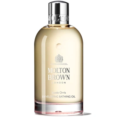 Shop Molton Brown Suede Orris Enveloping Bathing Oil 200ml