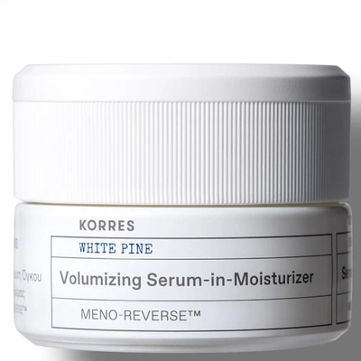Shop Korres White Pine Meno-reverse Volumizing Serum-in-moisturizer 40ml
