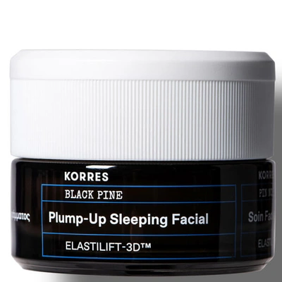 Shop Korres Black Pine Plump-up Sleeping Facial 40ml