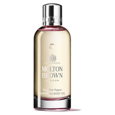 Shop Molton Brown Fiery Pink Pepper Pampering Body Oil 100ml