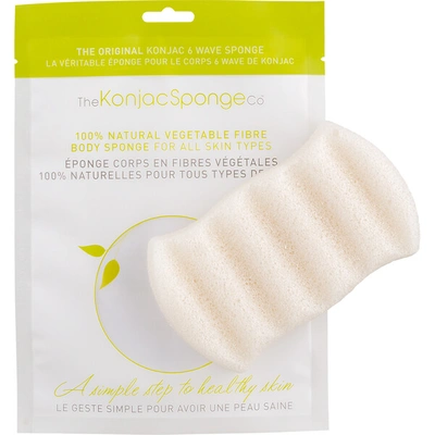 Shop The Konjac Sponge Company 6 Wave 100% Pure Bath Sponge