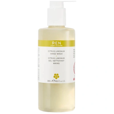 Shop Ren Clean Skincare Citrus Limonum Hand Wash 300ml