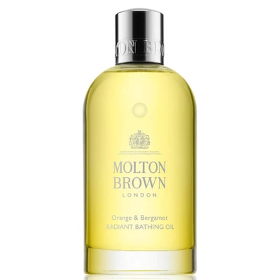 Shop Molton Brown Orange And Bergamot Radiant Bathing Oil 200ml