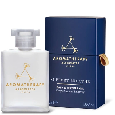 Shop Aromatherapy Associates Support Breathe Bath & Shower Oil (55ml)