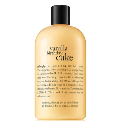 Shop Philosophy Vanilla Cake Shower Gel 480ml