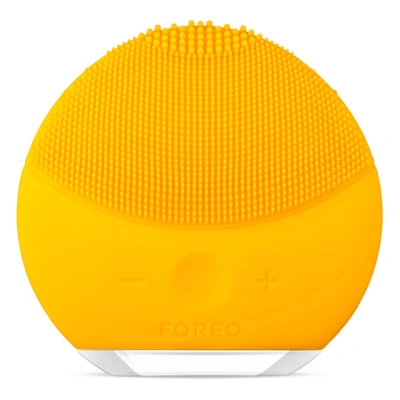 Shop Foreo Luna Mini 2 Dual-sided Face Brush For All Skin Types (various Shades) In Yellow