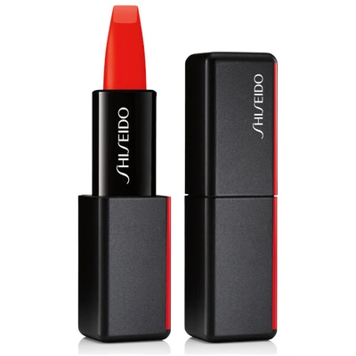 Shop Shiseido Modernmatte Powder Lipstick (various Shades) In Lipstick Flame 509