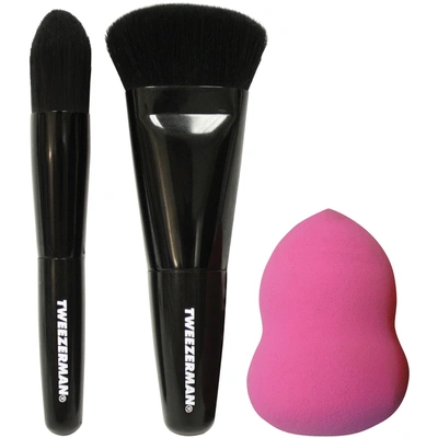 Shop Tweezerman Brush Iq Mini Contour Brush Kit