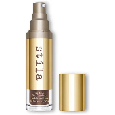 Shop Stila Hide And Chic Fluid Foundation 30ml (various Shades) In Deep 5