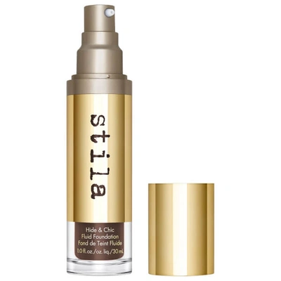 Shop Stila Hide And Chic Fluid Foundation 30ml (various Shades) In Deep 6