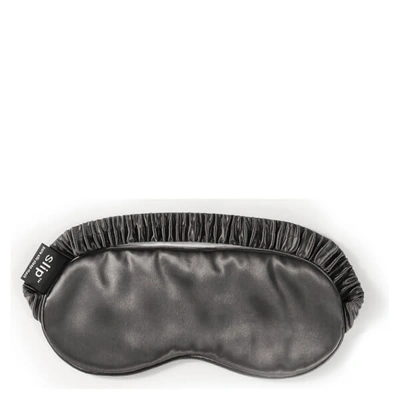 Shop Slip Silk Sleep Mask (various Colours) In Charcoal