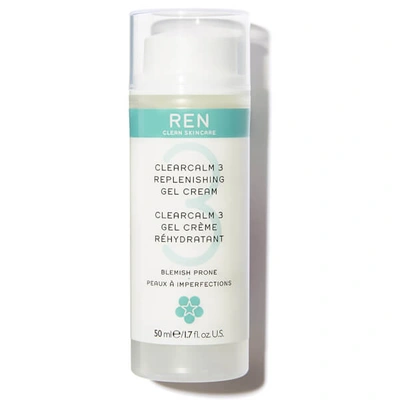 Shop Ren Clean Skincare Clearcalm 3 Replenishing Gel Cream 50ml