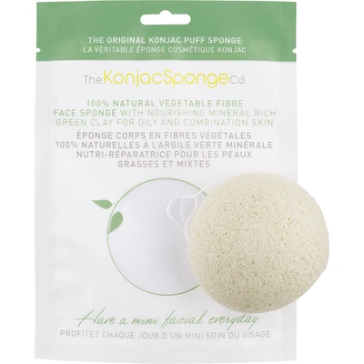 Shop The Konjac Sponge Company Facial Puff Sponge With French Green Clay