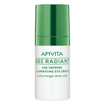 Shop Apivita Bee Radiant Age Defense Illuminating Eye Cream 15ml