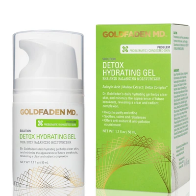 Shop Goldfaden Md Detox Hydrating Gel Bha Skin Balancing Moisturizer 50ml