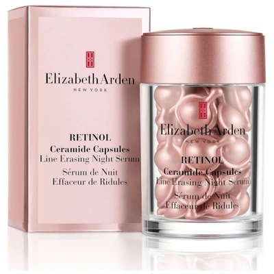 Shop Elizabeth Arden Retinol Ceramide Capsules Line Erasing Night Serum - 30 Pieces (sleeved Version)