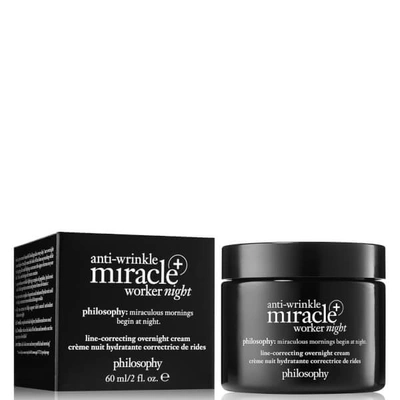 Shop Philosophy Anti-wrinkle Miracle Worker+ Overnight Cream 60ml