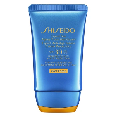 Shop Shiseido Wet Force Expert Sun Aging Protection Cream Spf30 (50ml)