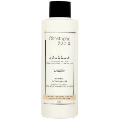 Shop Christophe Robin Moisturising Hair Oil With Lavender (150ml)