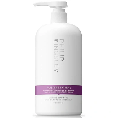 Shop Philip Kingsley Moisture Extreme Conditioner 1000ml (worth £110.00)