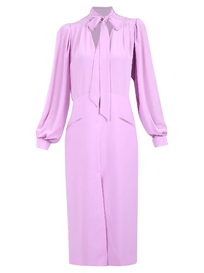 Shop Givenchy Long Dress In Pink
