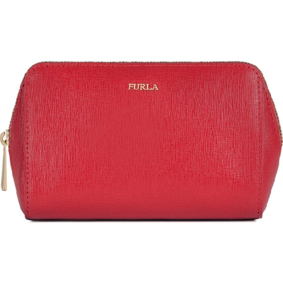 Shop Furla Electra In Fragola H (red)