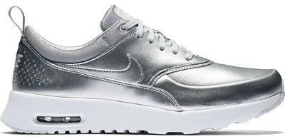 Pre-owned Nike Air Max Thea Metallic Silver (women's) In Metallic Silver/ metallic Silver-pure Platinum | ModeSens
