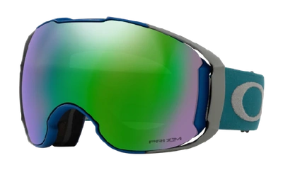 Shop Oakley Airbrake® Xl (asia Fit) Snow Goggles In Poseidon Brush