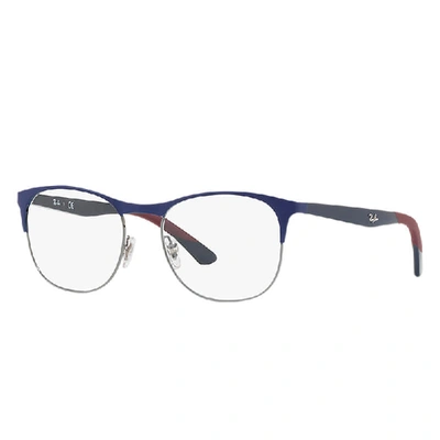 Shop Ray Ban Rb6412 Rox_frame Blue Frame  Lenses Polarized 52-18