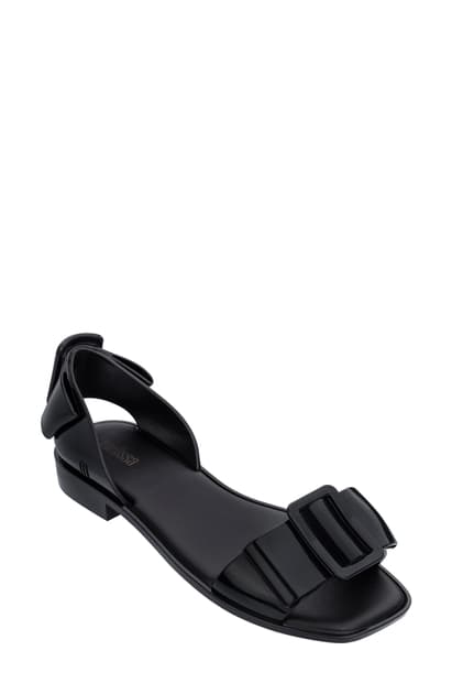 black buckle sandals womens