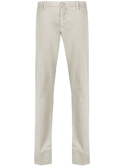 Shop Jacob Cohen Bobby Chino Trousers In Neutrals