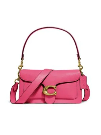 Shop Coach Tabby Leather Shoulder Bag In Confetti