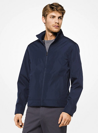 Shop Michael Kors 3-in-1 Tech Track Jacket In Blue