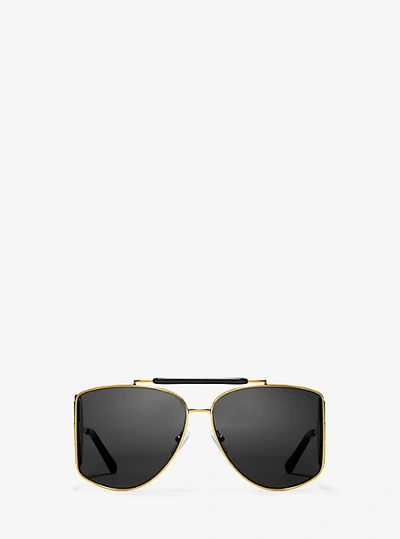 Shop Michael Kors Nash Sunglasses In Black